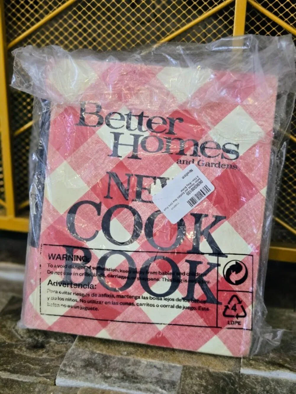 VTG 1972 Better Homes and Gardens New Cook Book 5-Ring Binder Clean, Vintage